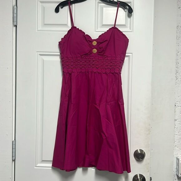 Rampage Cute Dress - BRAND NEW - Magenta/Pink - Size Large - Picture 1 of 3